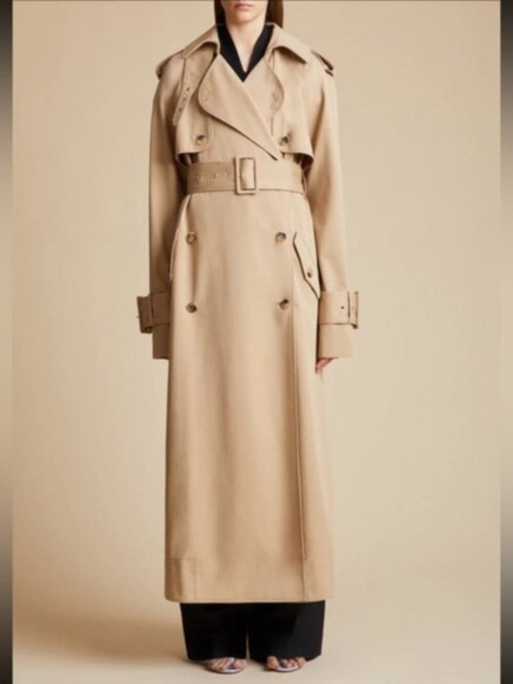 KHAITE RENNIE TRENCH COAT